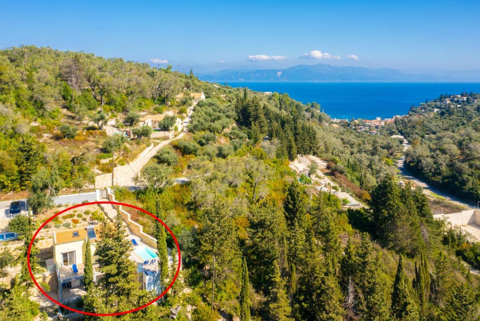 Villa Ifigeneia Ґайос Екстер'єр фото